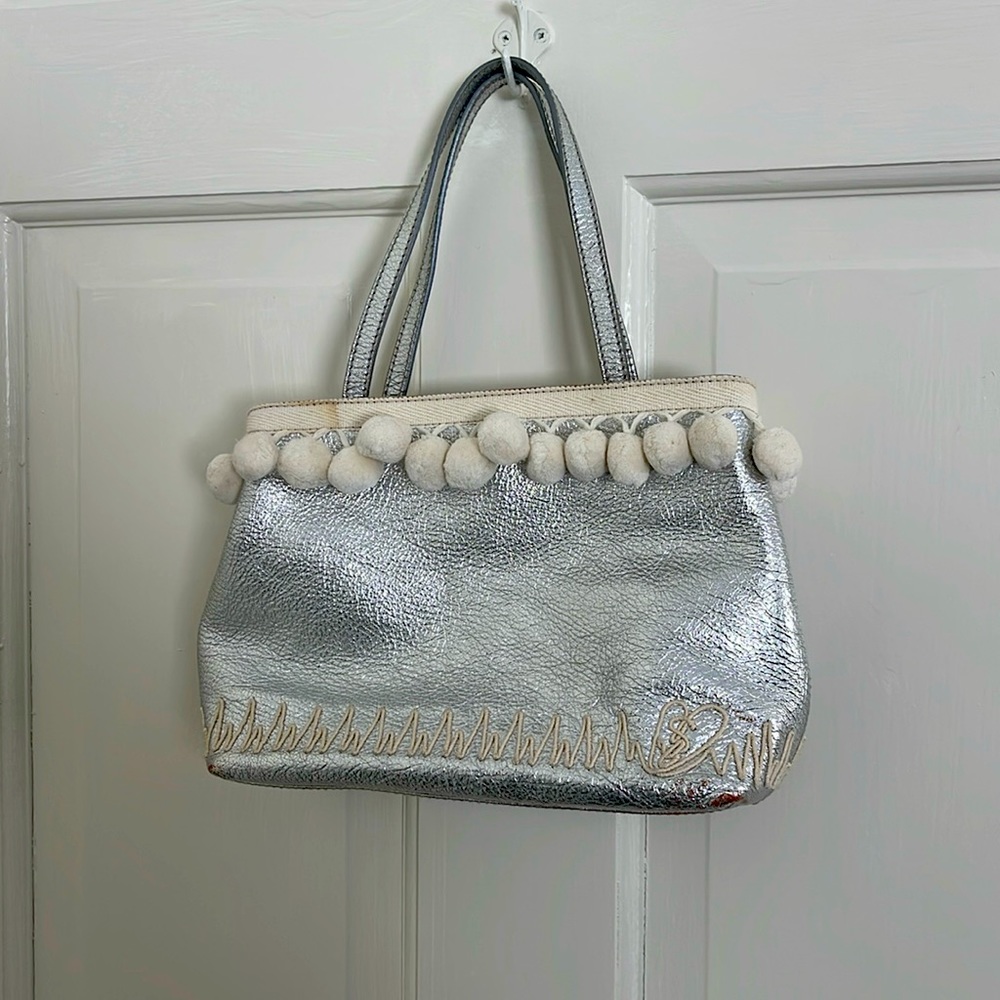 YSL silver bag authentic